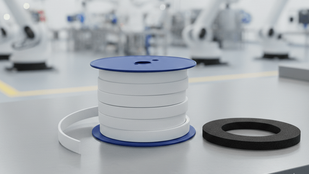 Почему фторопластовая лента (ePTFE) лучше паронита и резины: сравнение уплотнителей для фланцев