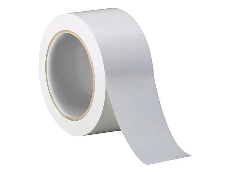 Разметочные самоклеющиеся ПВХ ленты (белая)