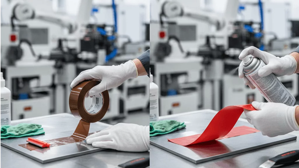 Инструкция: Как правильно клеить и удалять промышленные ленты