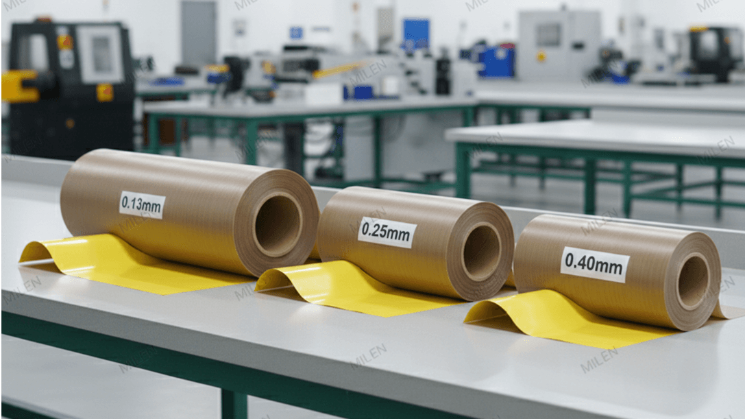 Гид по толщине: Как выбрать самоклеящуюся тефлоновую (PTFE) ленту для оборудования?